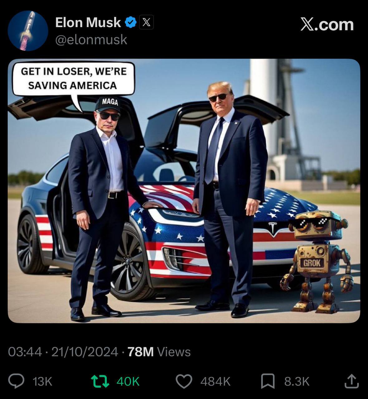 Elon Tweet