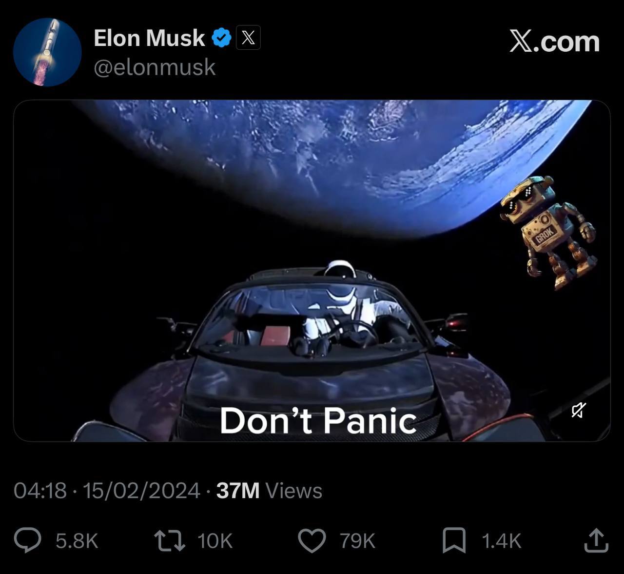 Elon Tweet