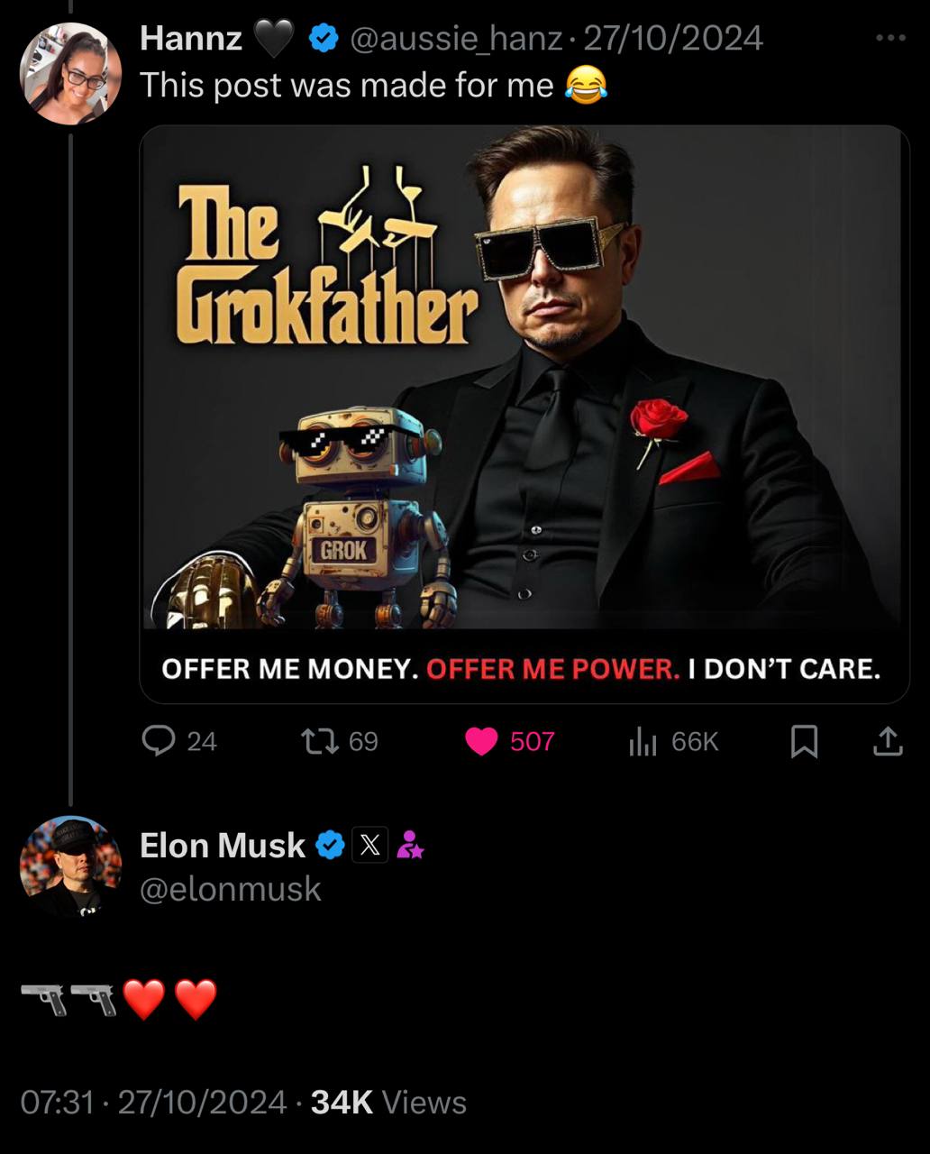 Elon Reply